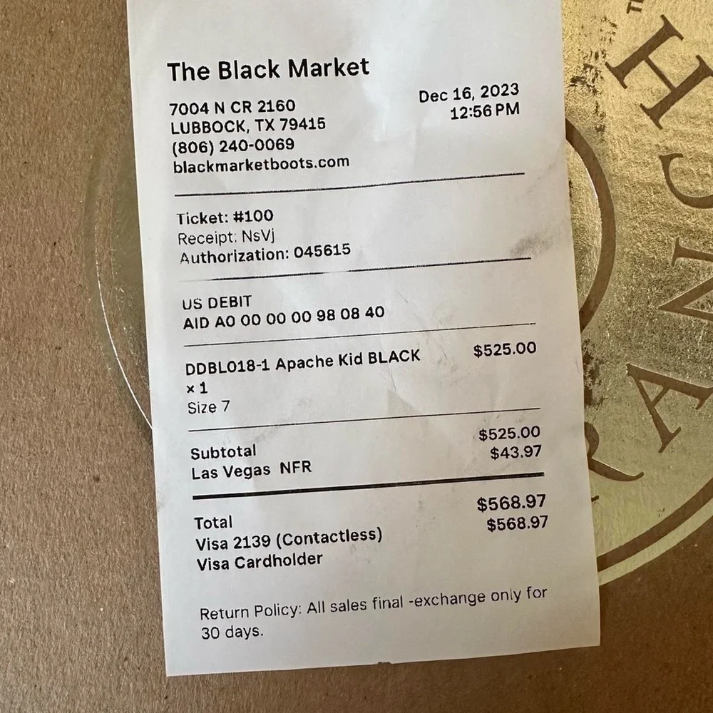 Double D ranch x Old Gringo Black and turquoise fringe cowboy boots - Picture 8 of 12